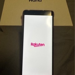 Rakuten Hand レッド P710 本体 充電器 ケース　箱付きの画像