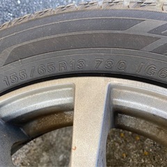 取引中　155/65R13 73Q スタッドレスタイヤ　YOKOHAMA  の画像