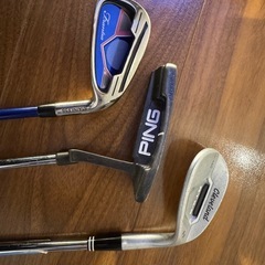 ゴルフクラブ3点セット　の画像