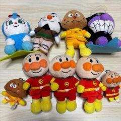 アンパンマン ぬいぐるみ まとめて 8点セット　引き取り希望 の画像