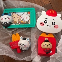 マクドナルド ちいかわキャラクター フィギュア4点セットの画像