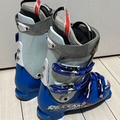 【REXXAM スキーブーツ】REXXAM DATA 100C メンズ 26.5cm 日本製 スキー靴 スキーブーツ 青 アルペンモデルの画像