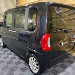 ダイハツ　タント　平成28年11.6万キロ　660X  4WD LA610S 純正ナビ　テレビ　Bluetooth 片側電動スライド　スマートキー　プッシュスタート　エンジンスターター　スタッドレスタイヤ　車検令和8年5月までの画像