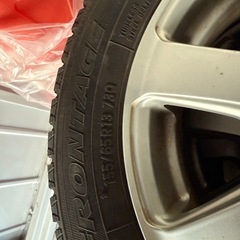 軽自動車　スタッドレスホイール付きの画像