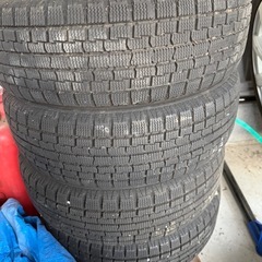 軽自動車　スタッドレスホイール付きの画像