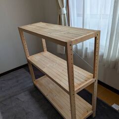 3段棚の画像