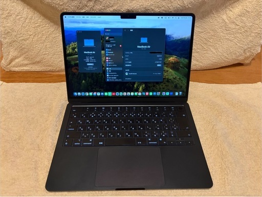 Macbook Air M2チップ　スペースグレイ 