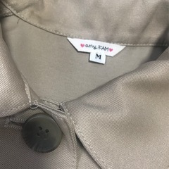 any FAMキッズフリルコートMサイズの画像