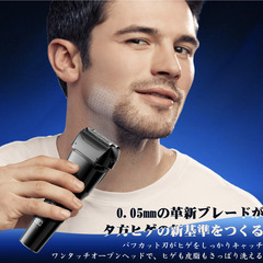 ⚡【新品未使用】JDJ シェーバー メンズ 電動シェーバー JP-610 ひげ剃り 電気シェーバー 往復式 3枚刃 フェイスシェーバー Type-C充電式 防水 静音 男性用 髭剃り メンズシェーバー 電動 父の日 ギフト 旅行 出張 乾湿両用 ブラック USB充電 バリカン トリマーの画像