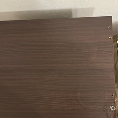 CUBEBOX ブラウン 扉付きの画像