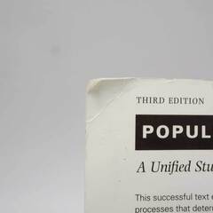 Population Ecology A Unified Study of Animals and Plants 洋書 生態学の画像