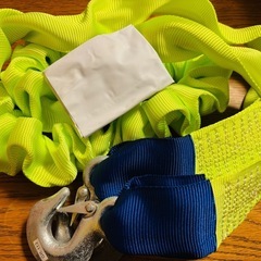 未使用品！ 牽引ロープ のびるのびるロープ  最大4m 3.5tの画像