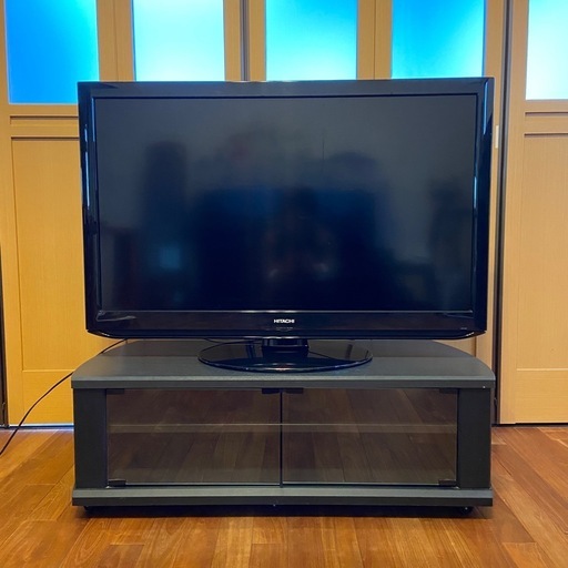 動作確認済み42型L42-C07テレビ日立テレビ台TV