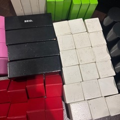 【無料】BRIO手押し車＆積み木セットの画像