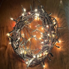 クリスマス用イルミネーションライト10m中古の画像