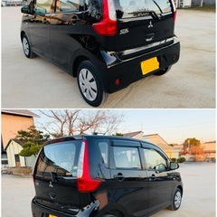 三菱 eKワゴン　E グレード　平成27年　3.1万Km 車検令和8年9月まで　ナビ・テレビ　現状引き渡しの画像