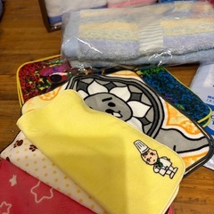 新品バスタオルとタオル、タオルハンカチセットの画像