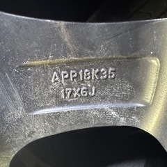 ステルスレーシング　17インチ6J 165/40 PCD100軽用
の画像