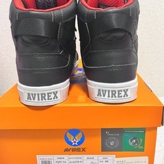 AVIREX （アビレックス）ボアシステム  ハイカットスニーカー　26cm  ライディングシューズの画像