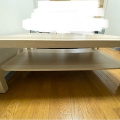 【IKEA】 木製ローテーブルの画像