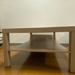 【IKEA】 木製ローテーブルの画像