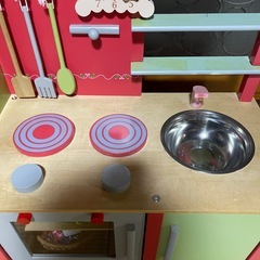 ままごと　木製キッチンの画像