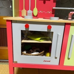 ままごと　木製キッチンの画像