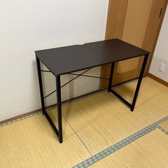シンプル机|ワークデスクの画像
