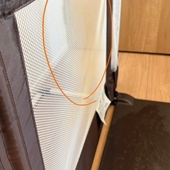 日本育児 ベビーゲートおくだけとおせんぼ ブラウンの画像