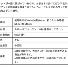 ちゃいなび　シームレス　プレイマットの画像