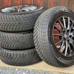 スタッドレスタイヤ・ホイールセット　michelin　2024年製　205/60R16　96Hの画像