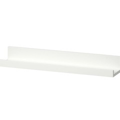 【IKEA 壁掛け棚／ウォールシェルフ（ホワイト×5個）】の画像