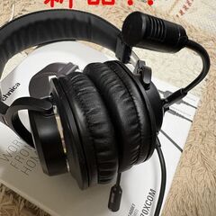 【新品】高音質！高性能！オーディオテクニカ ATH-770XCOM オンライン会議やゲーム実況等にの画像