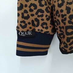 【未使用】QUUR BENJA ジップアップ ライディング ジャケット ジャージ S ブラウン レディース 乗馬 馬術の画像