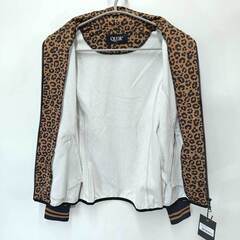 【未使用】QUUR BENJA ジップアップ ライディング ジャケット ジャージ S ブラウン レディース 乗馬 馬術の画像