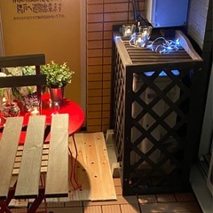 【DIY 室外機カバー】 引っ越しのため、お譲りします。の画像