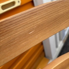 IKEAイケア ダイニングテーブル イス 4脚セット 木目 アンティーク の画像