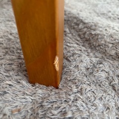 IKEAイケア ダイニングテーブル イス 4脚セット 木目 アンティーク の画像