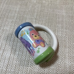 おきあがりこぼし　ガラガラ　赤ちゃんおもちゃ
の画像