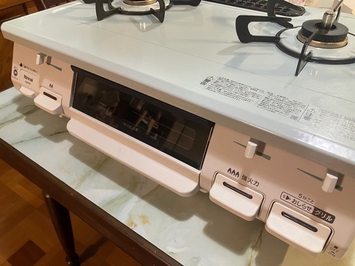 リンナイ　2口ガステーブル　都市ガス