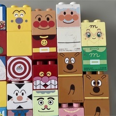 アンパンマン　ブロックの画像