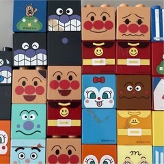 アンパンマン　ブロックの画像