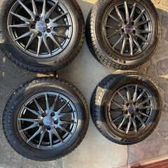 スタッドレスタイヤ・ホイールセット　michelin　2024年製　205/60R16　96Hの画像