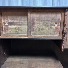 古い茶箪笥　昭和レトロの画像