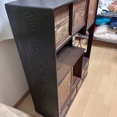 古い茶箪笥　昭和レトロの画像