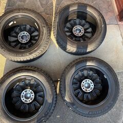 スタッドレスタイヤ・ホイールセット　michelin　2024年製　205/60R16　96Hの画像