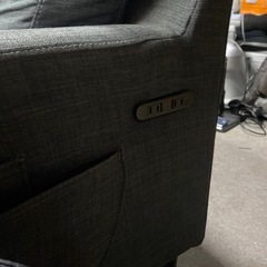 3人掛けソファ コンセント付きの画像