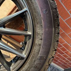 スタッドレスタイヤ・ホイールセット　michelin　2024年製　205/60R16　96Hの画像