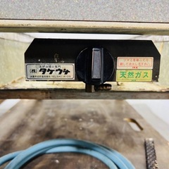 2台セット　お得！　鉄板テーブル　お好み焼きテーブル　都市ガス！の画像