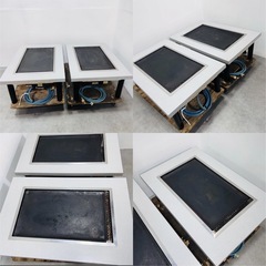 2台セット　お得！　鉄板テーブル　お好み焼きテーブル　都市ガス！の画像